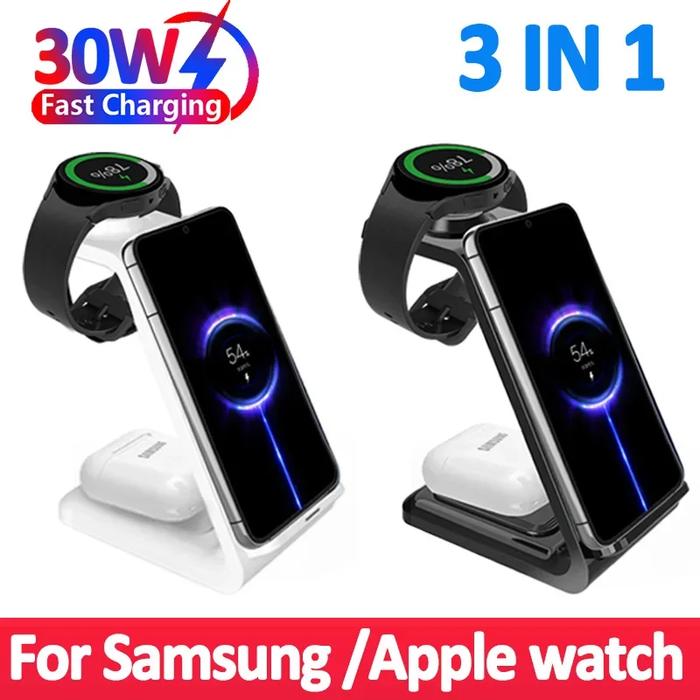 Jual 30W in Wireless Charger Stand for iPhone 15 14 13 12