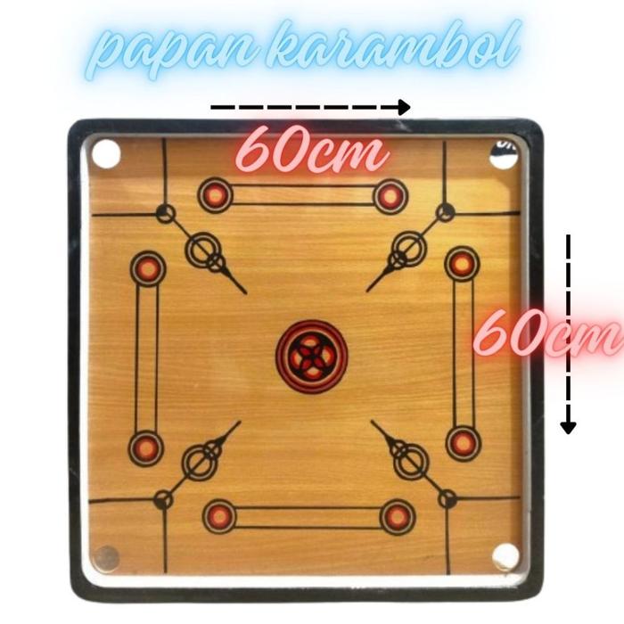 Gambar Karambol berkualitas..bonus kristal & biji karambol free bubble dan fragile - 60 -M dari babubustore2 undefined Tokopedia