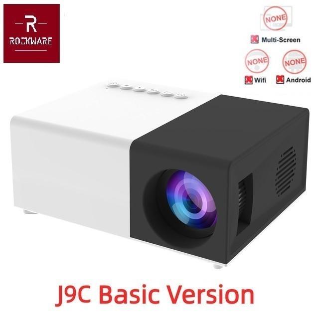 Gambar ROCKWARE J9C BASIC VERSION - Mini Portable Projector 60 ANSI Lumens - BLACK dari Djisamsoe888 undefined Tokopedia