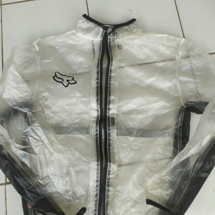 Jual FOX RACING MX FLUID RAIN JACKET CLEAR ORIGINAL BRAND NEW
