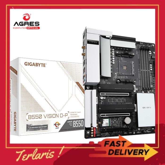 Gigabyte B550 Vision D-p Ddr4 Motherboard Atx Am4