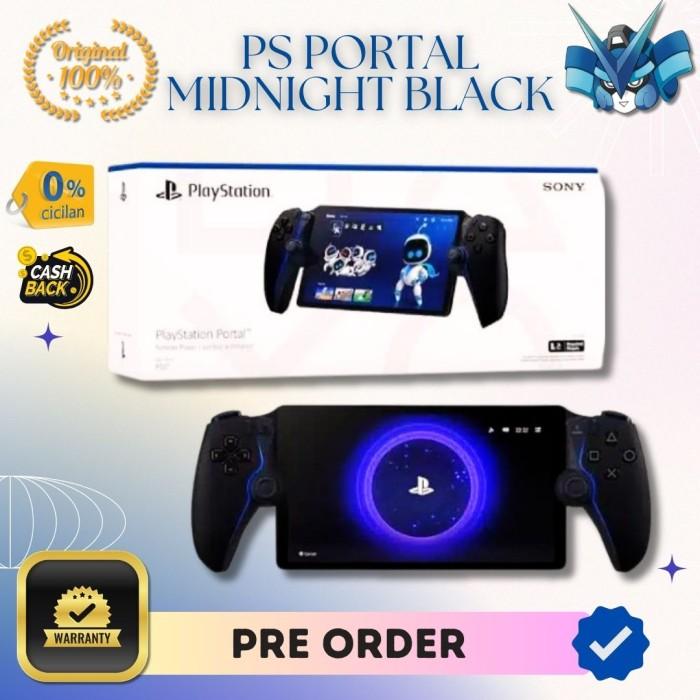 Playstation Portal Remote Player Midnight Black Portal Playstation Portal  Playstation Ps5 Portable Sony Portal Ps5 Portal