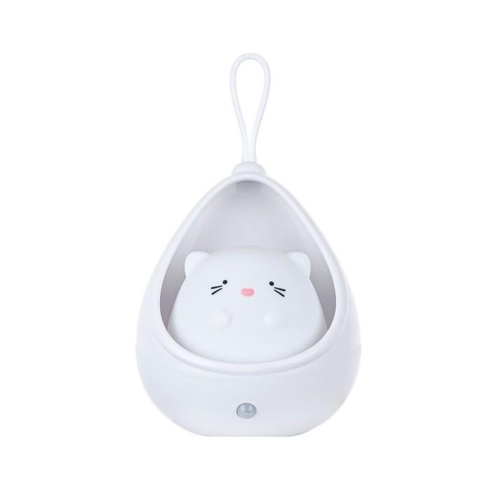 Gambar Bst Ready Tokkado Gumi Lampu Tidur Gantung Sensor Kucing Kelinci Lucu Led Charge Best Seller - Kucing Putih dari lampedia_c0 undefined Tokopedia
