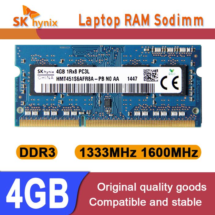 Jual SK Hynix DDR3 4GB 1333MHz 1600MHz RAM PC3 1Rx8 2Rx8 10600S