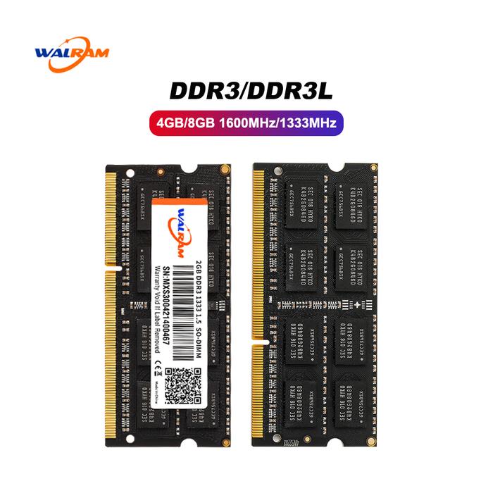 Walram Ddr3l 8gb Laptop Memoria Ram Ddr3 1600mhz 4gb 1333mhz 1600 135v 15v  Sodimm Internal Memory Ram Ddr3 1333 For Notebook