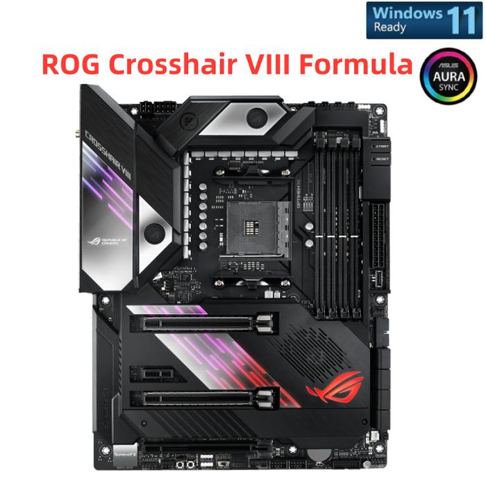 Jual MKS ROG Crosshair VIII Formula Motherboard 128GB DDR4 PCIe