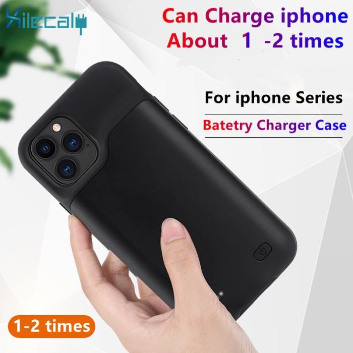 Gambar Xilecaly Battery Case For iPhone 15 Pro Max 13 14 Pro 12 Mini Power Bank Charging Power Case For iPhone XS Max XR 7 8 Plus SE2 3 dari Zamron Store undefined Tokopedia