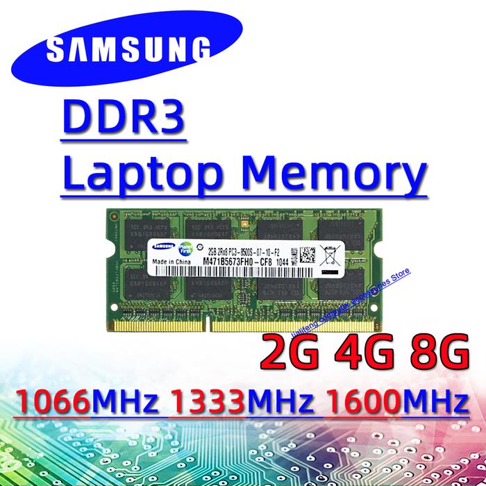 Jual Samsung ddr3 2GB 4GB 8GB 1066MHz 1333MHz 1600MHz RAM Sodimm