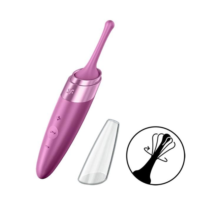 Gambar SATISFYER Twirling Delight | alat bantu seksualitas wanita getar putar - berry dari AKSESORIS TOPII undefined Tokopedia