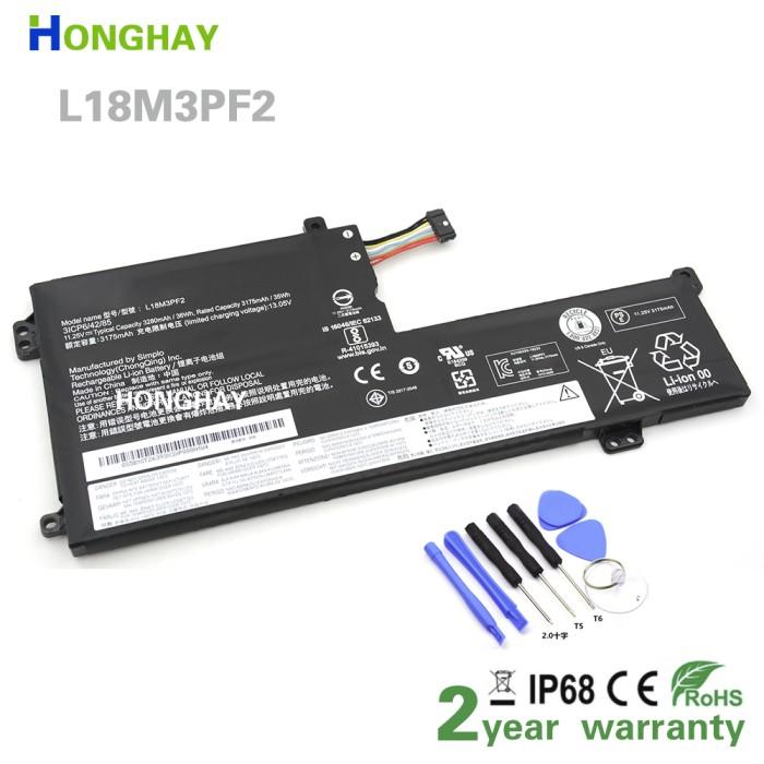 Gambar HONGHAY L18M3PF2 Laptop Battery For Lenovo IdeaPad L340 L340-15API L340-15IWL L18D3PF1 L18L3PF1 L18C3PF2 11.25V 36WH dari Zamron Store undefined Tokopedia