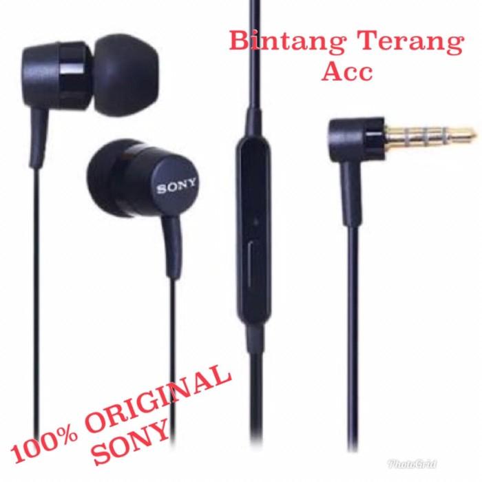 Jual Headset earphone handsfree Sony Experia MH750 original Kab