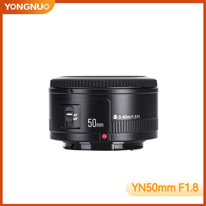 Jual YONGNUO YN50mm AF DSLR Lens Large aperture Auto Focus
