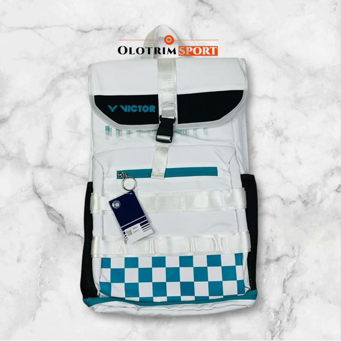 Gambar Tas Badminton Ransel VICTOR BR3047 BR 3047 Backpack 100% ORIGINAL VICTOR - White dari Jakarta Sport Indonesia undefined Tokopedia