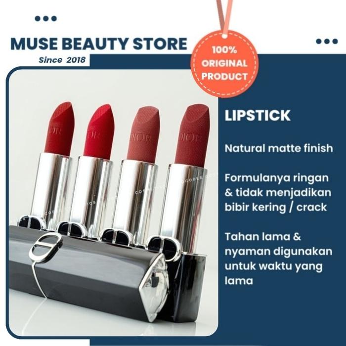 Jual Shopkamila- Dior/Rouge/New Lipstick/Lipstik -Bisa Gosend Dan