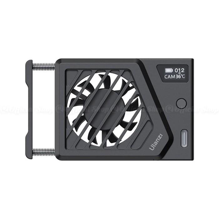 Gambar ULANZI CA25 Camera Cooling Fan for Sony Canon Fujifilm Nikon (Kipas Pendingin Kamera Radiator Heat Sink) - Black dari Toko nenengrobih77 undefined Tokopedia