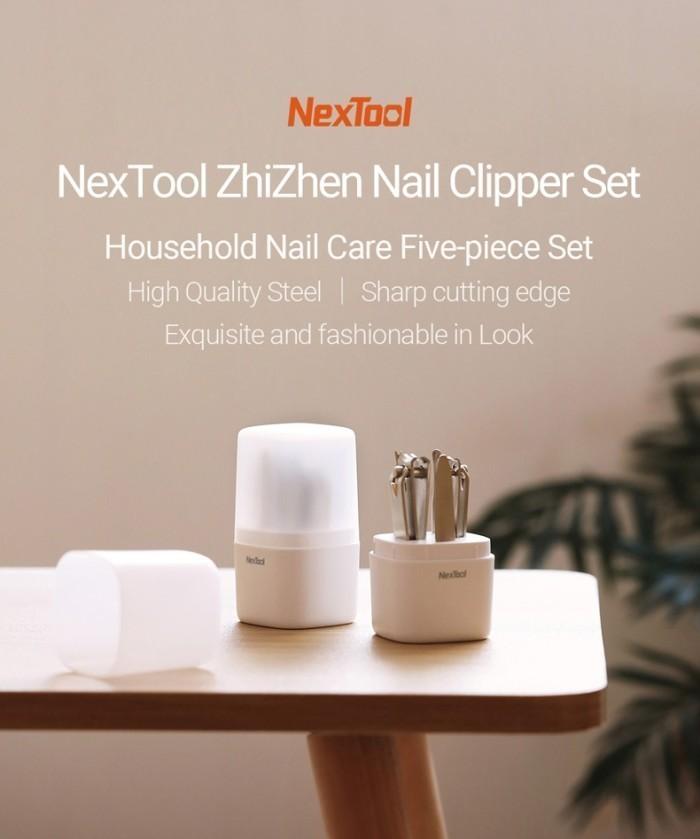 Gambar NEXTOOL Zhizhen Nail Clipper Set - Set Gunting Kuku Portabel - KT5008B dari Tanaga Online Shop undefined Tokopedia