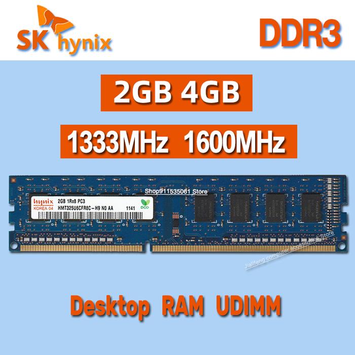 Jual Desktop Memory PC3 2Rx8 PC3L 1Rx8 10600U 12800U SK hynix DDR3
