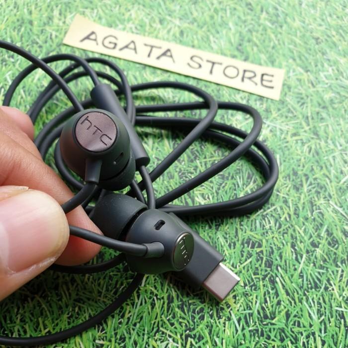 Jual Headset Earphone HTC U11 USonic BLK Hi-Res Audio Type C