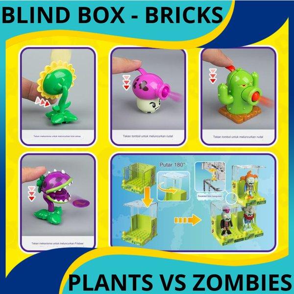 Gambar Premium Blindbox Plant Vs Zombie Pvz Blindbox Random Mainan Edukasi Anak Dan Dewasa Plant Vs Zombies Game 12Varian Kotak dari Rondasemstra undefined Tokopedia