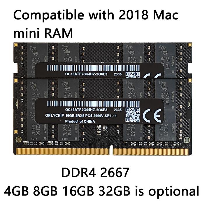 Jual Compatible with 2020 2018 Apple Mac mini memory Ram 8GB 16GB