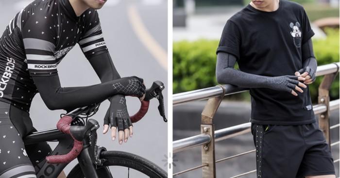 Gambar ROCKBROS S205 Grey Small Arm Sleeve Manset Tangan Sepeda Anti UV Lari Fittnes Motor Cycling Pria Wanita Multifungsi Bicycle Hand Sleeves Pelindung Tangan Dari Sinar   Matahari Outdoor Sport Sports Running Accesories Pakaian | S205GRS | SKU 5.005.0233 dari Anavrin.id undefined Tokopedia