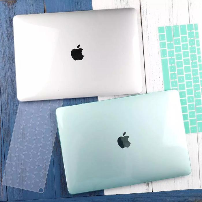 Jual theBestt- GLOSSY TRANSPARENT Hard case MACBOOK PRO 13