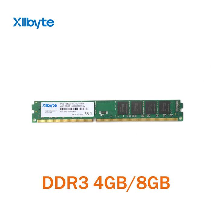 Jual Xllbyte New Sealed DIMM DDR3 1333Mhz 4GB PC3-10600 memory for - Main Image