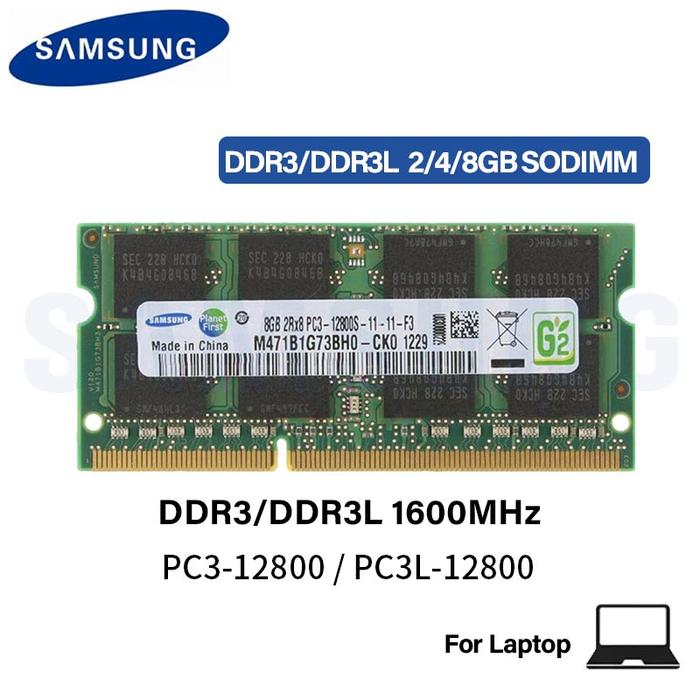 Jual Samsung Laptop Ram DDR3L DDR3 2GB 4GB 8GB 1600Mhz SO-DIMM PC3