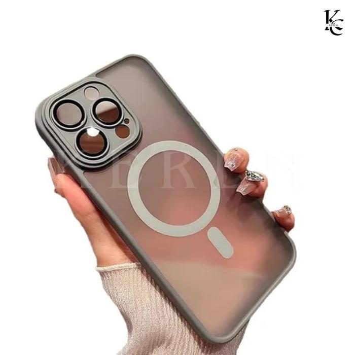 Gambar Case IPhone 11 12 13 14 15 Plus Pro Max ProMax Softcase Casing Luxury Magsafe Natural Titanium - CBT - TITANIUM GRAY, IP 11 dari Supremachy undefined Tokopedia