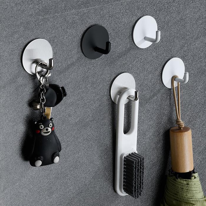 Jual Storage Hanger 304 Stainless Steel Wall Hook Self-adhesive