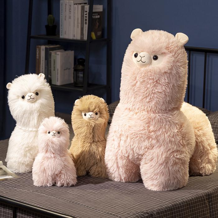 Jual Cute Alpaca Plush Toy Lamb Stuffed Animal Soft Hug Pillow