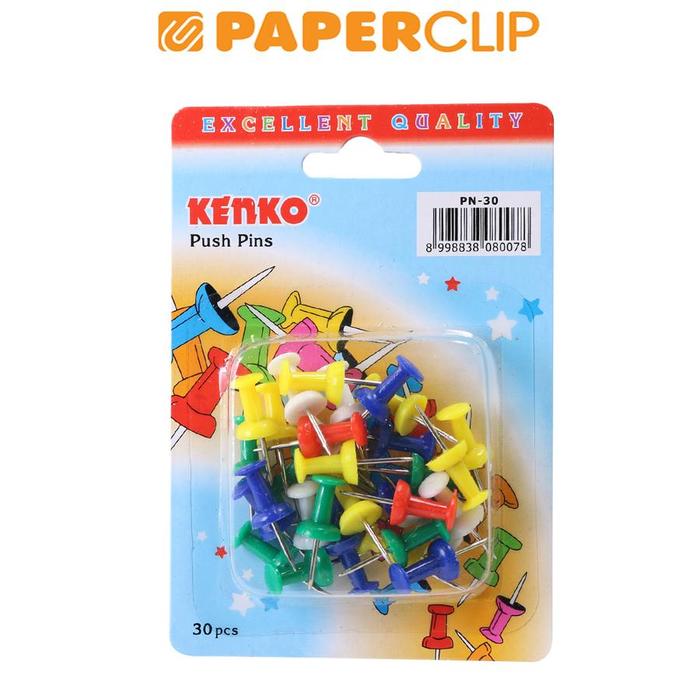 Gambar PUSH PIN KENKO PN-30 dari Paperclip Indonesia undefined Tokopedia