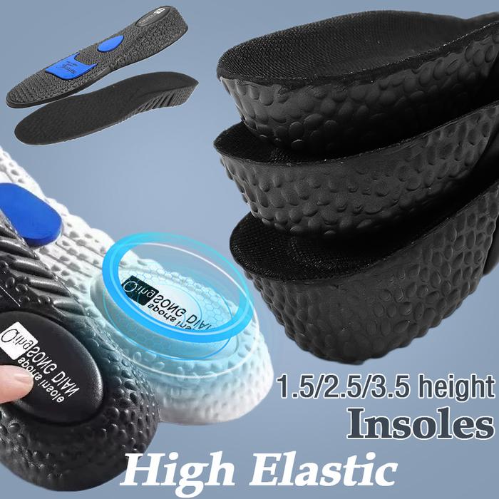 Jual Invisible Height Increase Insoles Memory foam Cushion Thick