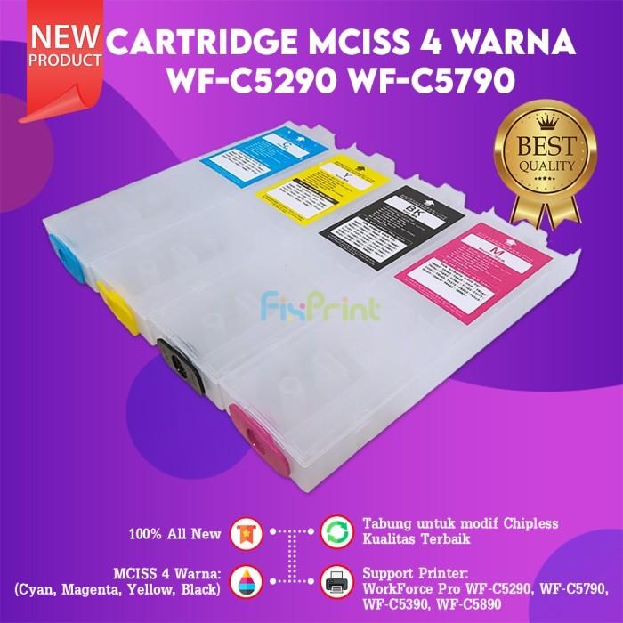 Gambar Tinta Pigment High Speed 250ml Tabung 4 Warna Printer Epson WF-C5290 C5290 C5890 WF-C5390 C5390 C5790 WF-C5890 - TABUNG ONLY dari FixPrint Indonesia undefined Tokopedia