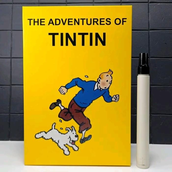 Gambar Mainan action figure Tintin and snowy the adventures of tintin Tinggi dari Lestari Ayu51 undefined Tokopedia