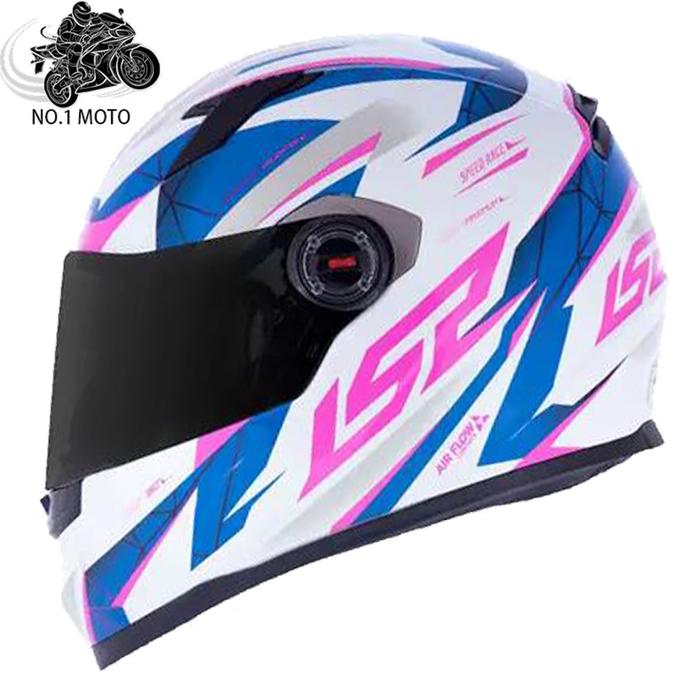 Jual LS2 FF358 Motorcycle Helmet Full Face off-road Racing
