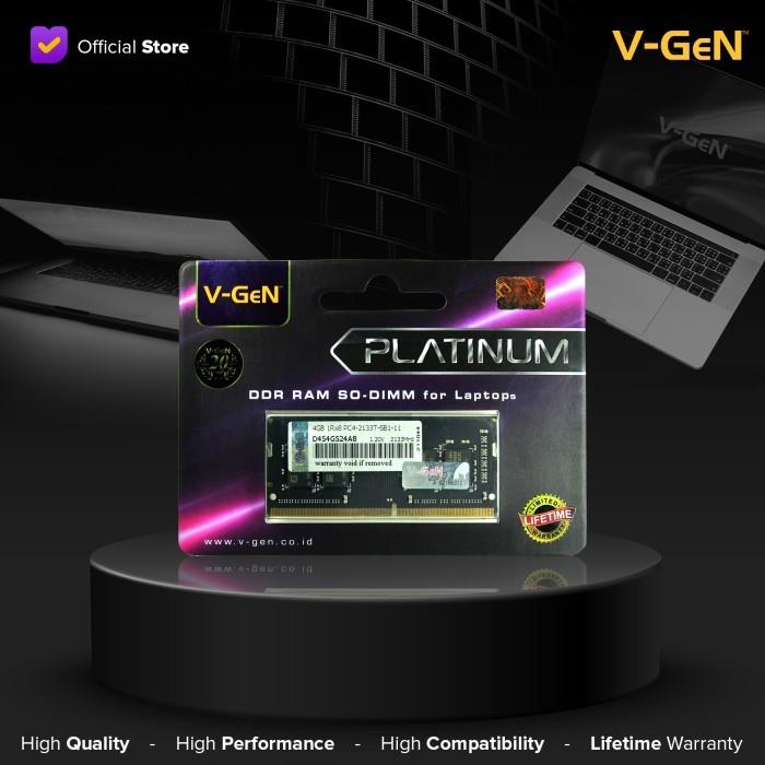 Jual R- V-GeN SODIMM DDR4 4GB 2133Mhz PC-17000 RAM Laptop Notebook