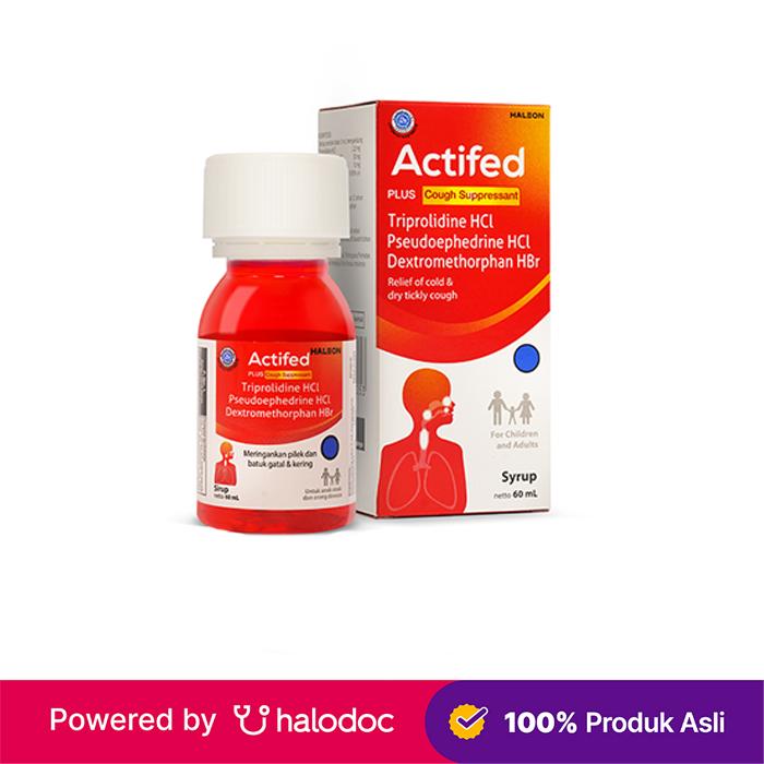 Gambar Actifed Plus Cough Supressant Sirup 60 ml (Merah) dari Apotek Indobat Blahkiuh Badung Bali undefined Tokopedia