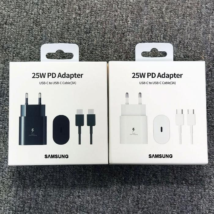 Jual Samsung 25W PD Super Fast Charger Adapter Type C Cable For