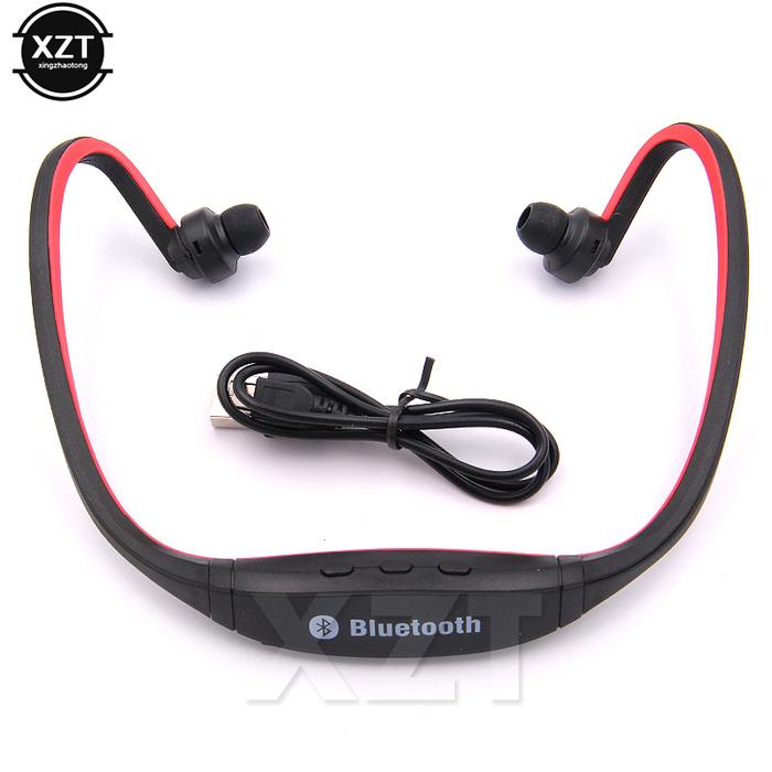 Jual S9 Bluetooth-compatible Headset Sport Wireless Headphones
