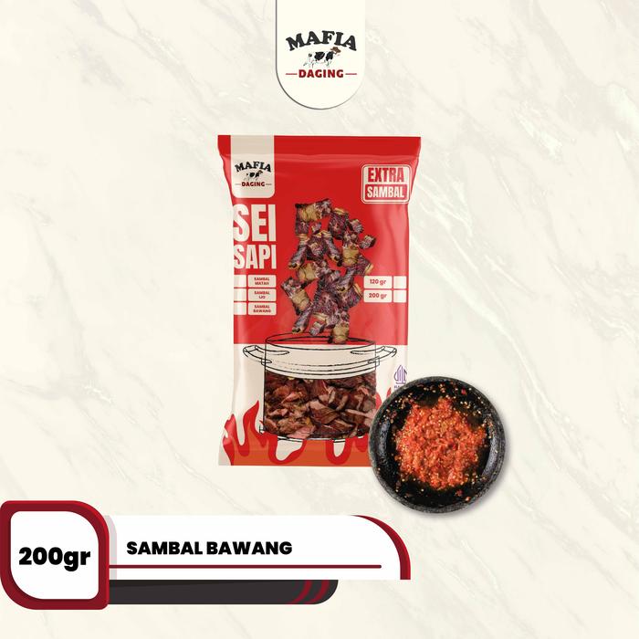 Gambar [Mafia Daging] Sei Sapi / Daging Sapi Asap Frozen Food - 200 g - Sambal Bawang dari Mafia Daging undefined Tokopedia
