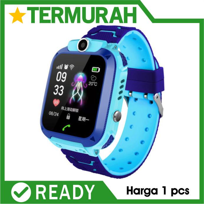Smartwatch Biru Z5 Jam Tangan Anak Waterproof Gps Phone Smart Watch Pintar  Bracelet Oled Telepon Tahan Air Ip67 Kids Call Br