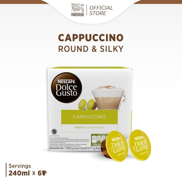 Gambar NESCAFÉ Dolce Gusto Cappuccino 1 box (12 kapsul = 6 gelas) - 1Pcs - 1Pcs dari cv hakana jaya undefined Tokopedia