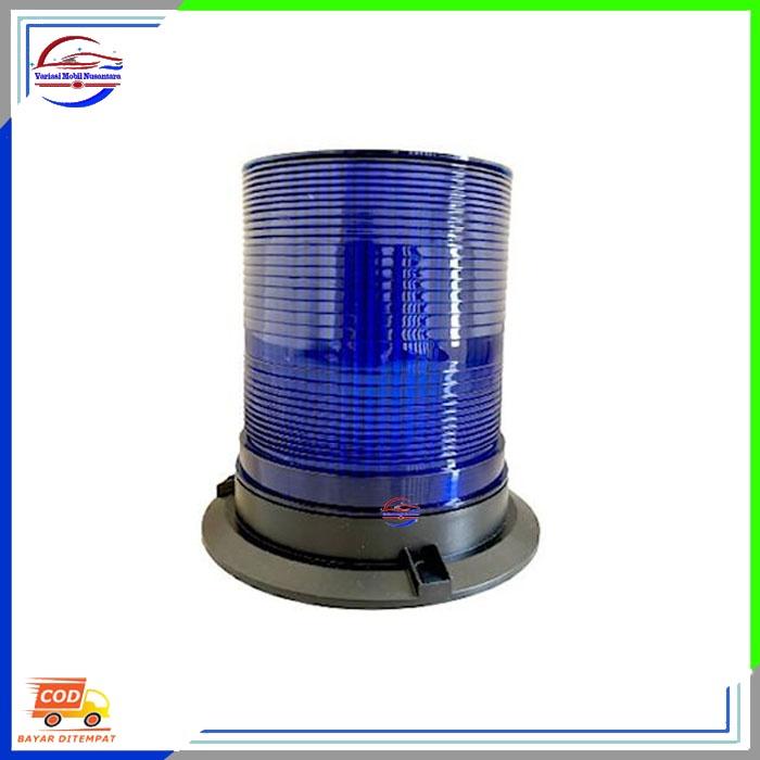 Gambar Top! Lampu Led Rotary Rotari Peringatan Atap Atas Kabin Variasi Mobil Canter Truk Truck Container 12-24 Volt - Biru dari AQIRA ELECTRIC MANDIRI undefined Tokopedia