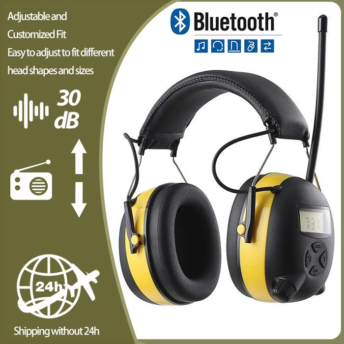 Jual Professio Bluetooth Hearing Protection Headphones AM/FM Radio