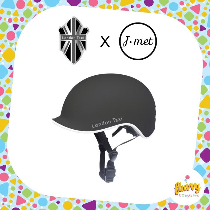 Gambar Viral Helm Sepeda Dewasa London Taxi X J-Met Adult Bicycle Helmet Murah - Charcoal dari alvybcy shop undefined Tokopedia