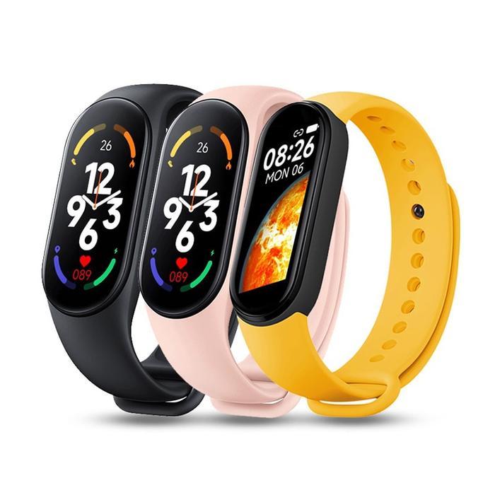 M7 Smart Watch Smartband Heart Rate Smartwatch Fitness Tracker Blood  Pressure Sport Bracelet For Mi Band Men Women