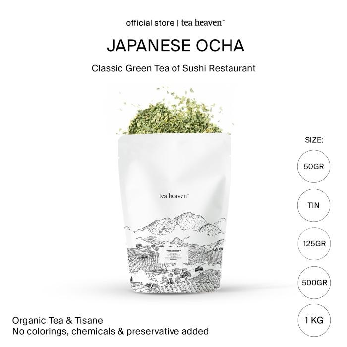 Gambar Teh Hijau Jepang 1kg Japanese Green Tea Sencha Ocha Premium - 1kg - 500gram dari cv hakana jaya undefined Tokopedia