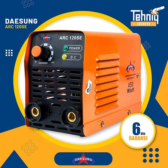 Gambar Mesin Las Listrik / Travo Las 450 Watt DAESUNG ARC 120SE Inverter dari Slawii undefined Tokopedia