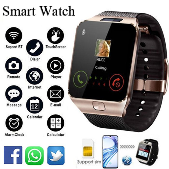 Dz09 Smart Watch Relogio Android Smartwatch Phone Fitness Tracker Reloj  Smart Watches Subwoofer Women Men Dz 09
